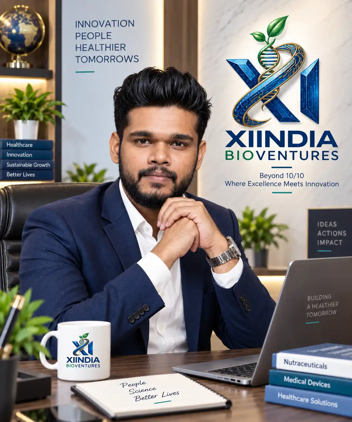 Aaditya Raaj, Director of XIINDIA BioVentures
